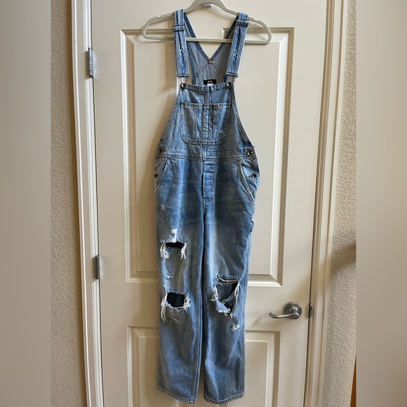 Urban Outfitters BDG distressed denim overalls - Picture 2 of 9